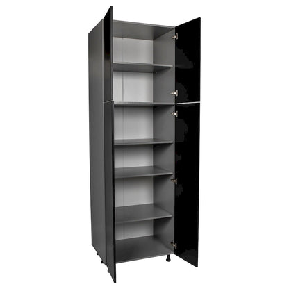 24 x 90 Utility Cabinet-Four Door-Grey - 24 x 90 x 23 3/8