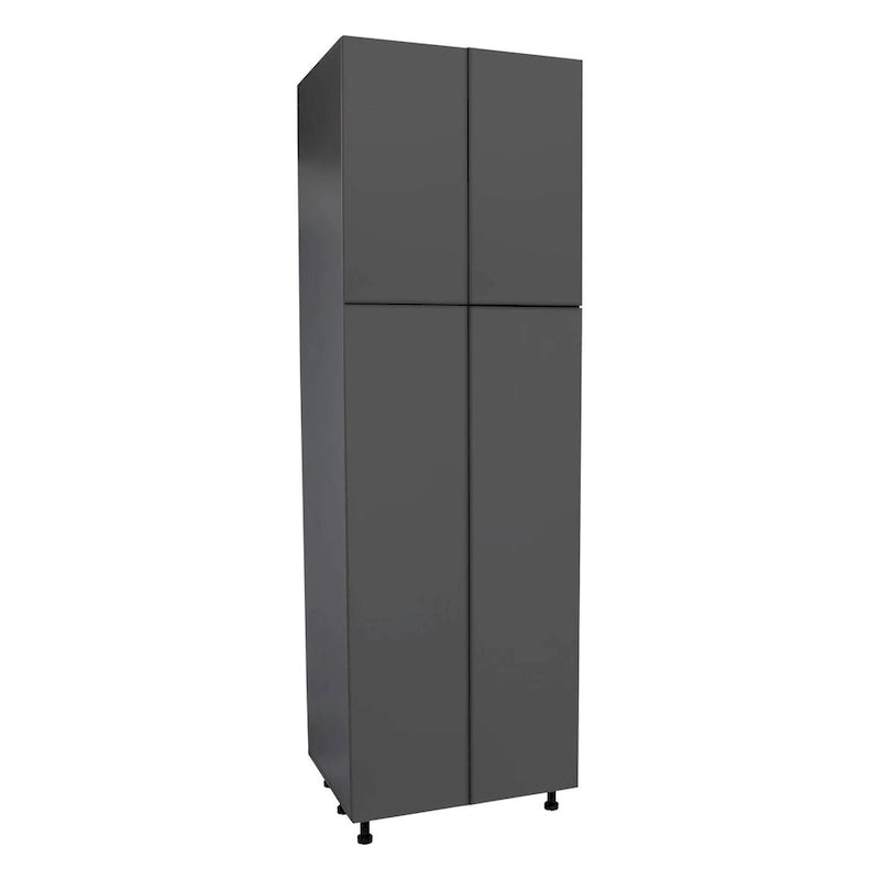 24 x 90 Utility Cabinet-Four Door-Grey - 24 x 90 x 23 3/8