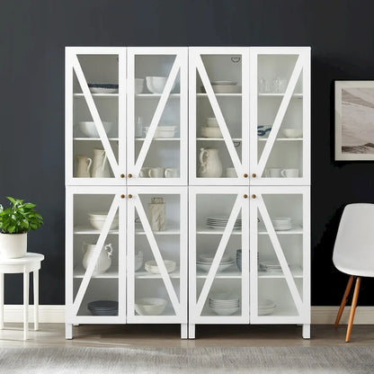 Crosley Cassai 2Pc Storage Pantry Set