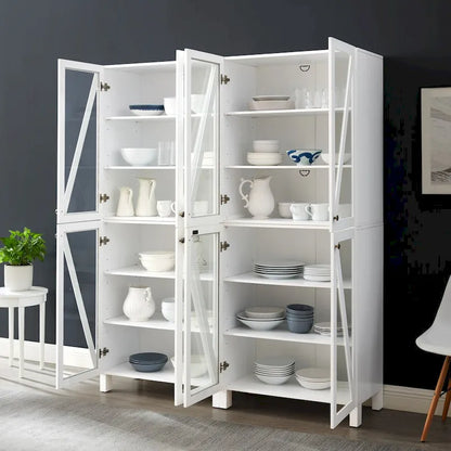 Crosley Cassai 2Pc Storage Pantry Set