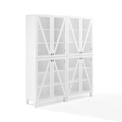 Crosley Cassai 2Pc Storage Pantry Set