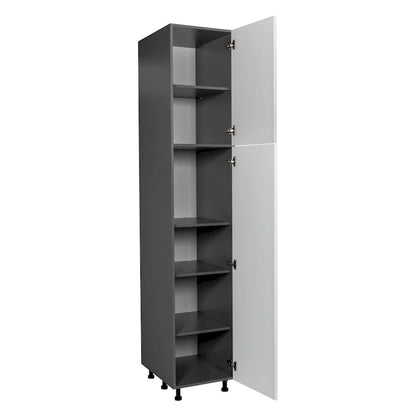 18 x 96 Utility Cabinet-Double Door-Grey - 18 x 96 x 23 3/8