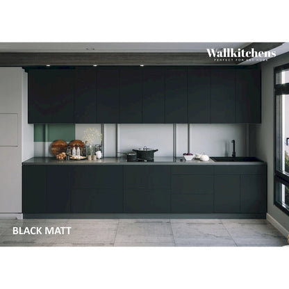 Kitchen Signature Collection Black Color Base Size 13Ft Wide - 153x24