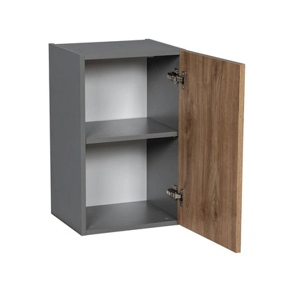 9 x 24 Wall Cabinet-Single Door-Grey - 9 x 24 x 12