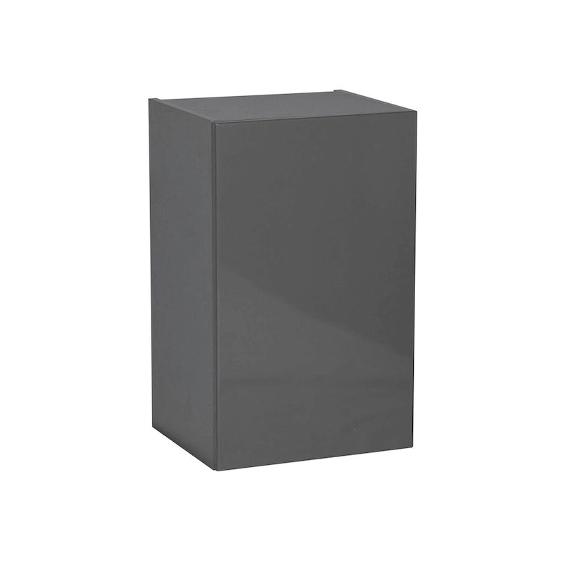 9 x 24 Wall Cabinet-Single Door-Grey - 9 x 24 x 12