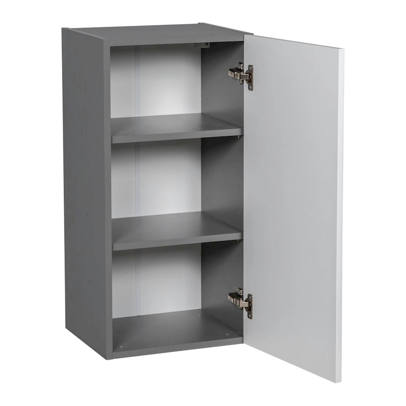 21 x 30 Wall Cabinet-Single Door-Grey - 21 x 30 x 12