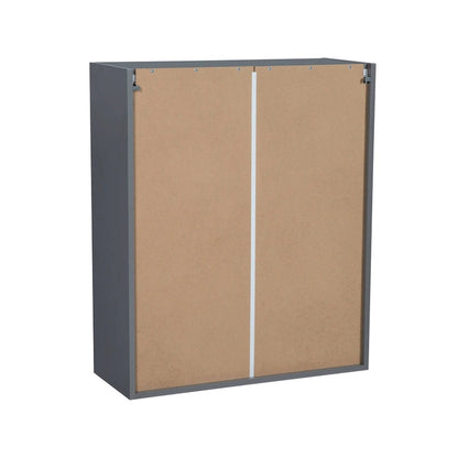 33 x 36 Wall Cabinet-Double Door-Grey - 33 x 36 x 12
