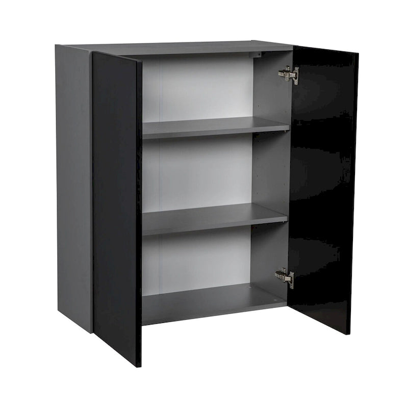 33 x 36 Wall Cabinet-Double Door-Grey - 33 x 36 x 12