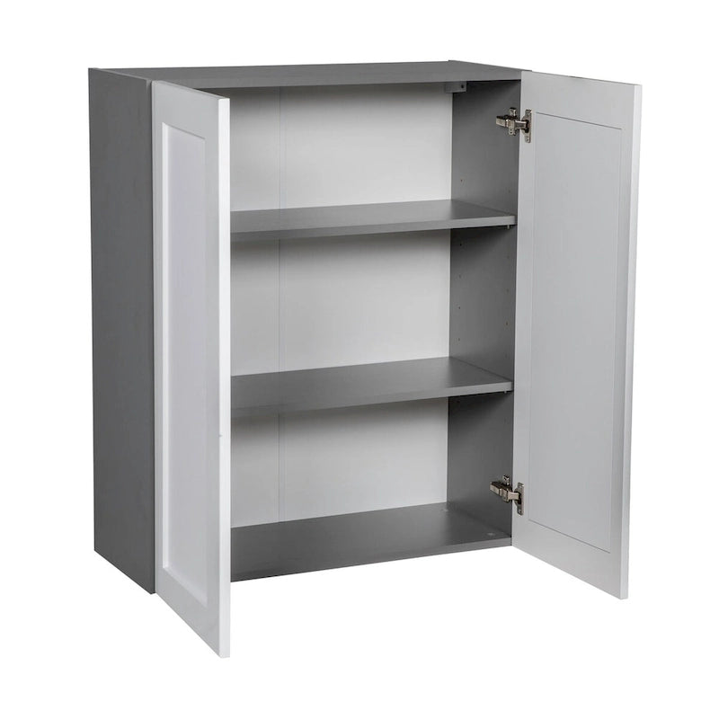 33 x 36 Wall Cabinet-Double Door-Grey - 33 x 36 x 12