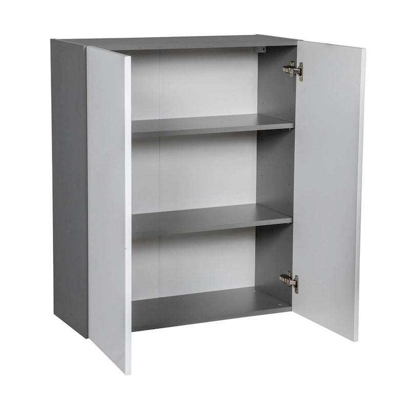 33 x 36 Wall Cabinet-Double Door-Grey - 33 x 36 x 12