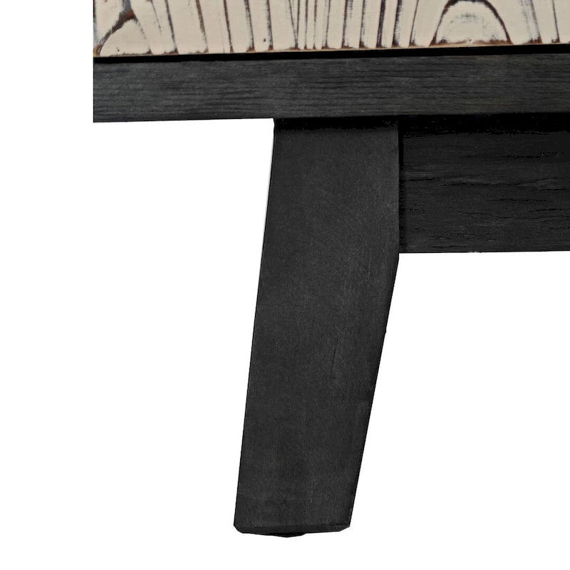 59.84 Vintage Freestanding Storage Cabinet with 4 Doors