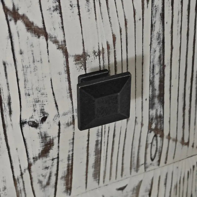 59.84 Vintage Freestanding Storage Cabinet with 4 Doors