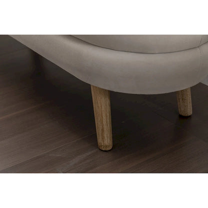 Velvet Fabric Storage Bench Bedroom Bench With Wood Legs For Living Room Bedroom Indoor