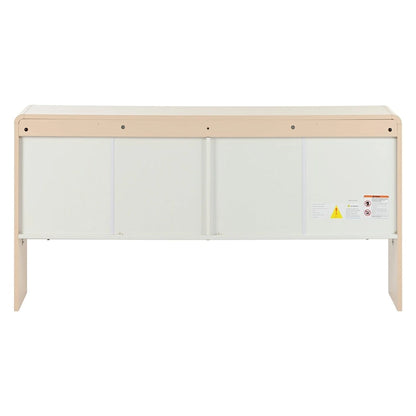 60L Large Storage Space with 4 Doors and Rebound Device - N/A