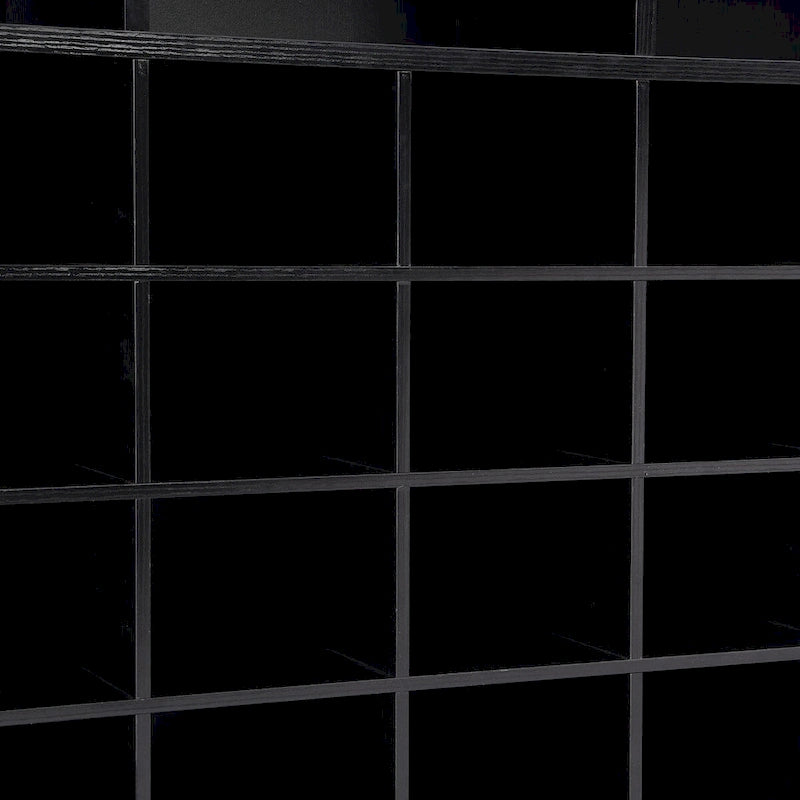 Sleek Design 24 Shoe Cubby Console