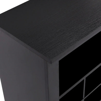 Sleek Design 24 Shoe Cubby Console