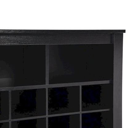 Sleek Design 24 Shoe Cubby Console