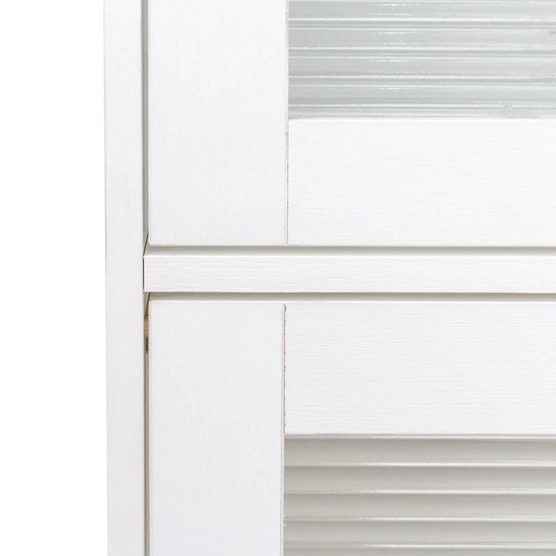 Contemporary Glass Doors Office Storage Cabinet