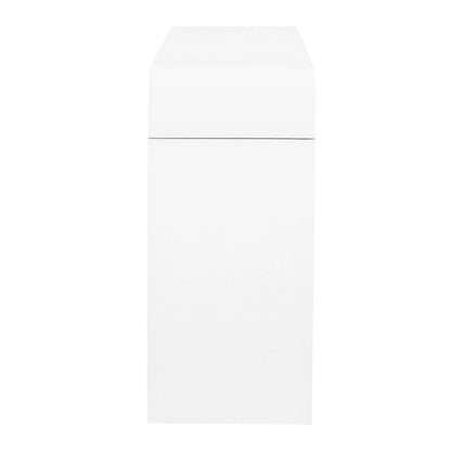 Striped Storage Cabinet with 4 Doors