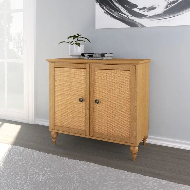 Newcomb Brown 2 Door Cabinet