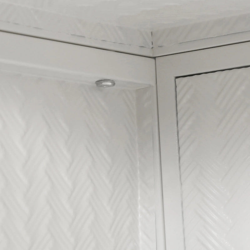 27.56Glass Doors Modern Two-door Wall Cabinet