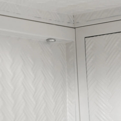 27.56Glass Doors Modern Two-door Wall Cabinet