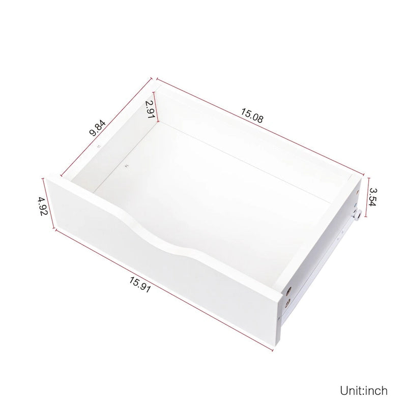 RR 4 -Layer Salon Storage Cabinet