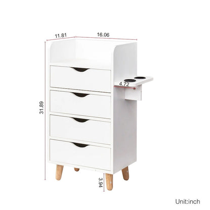 RR 4 -Layer Salon Storage Cabinet
