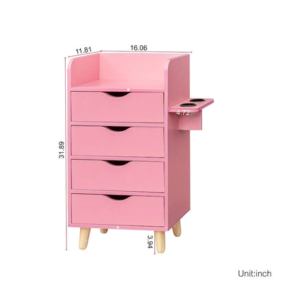 RR 4 -Layer Salon Storage Cabinet