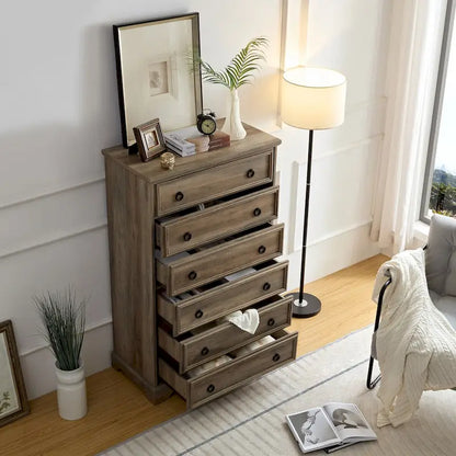 MM Modern 6 Drawer Dresser