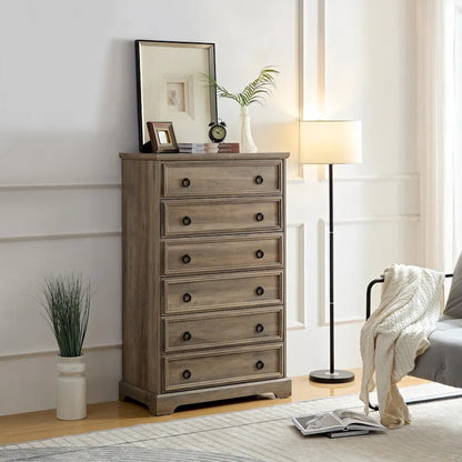 MM Modern 6 Drawer Dresser