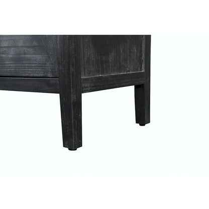 Carved Flower Door Handle, Antique Four Door Cabinet