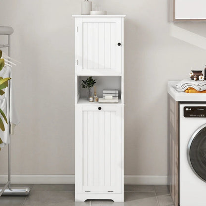 Tilt-Out Laundry Sorter Cabinet