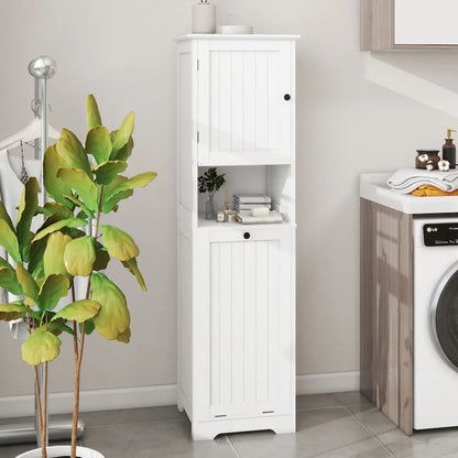 Tilt-Out Laundry Sorter Cabinet