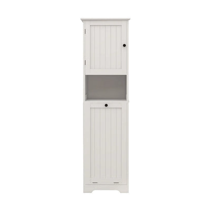 Tilt-Out Laundry Sorter Cabinet