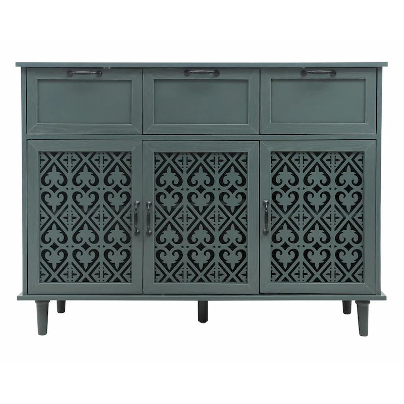 Three-Door Three-Drawer Cabinet