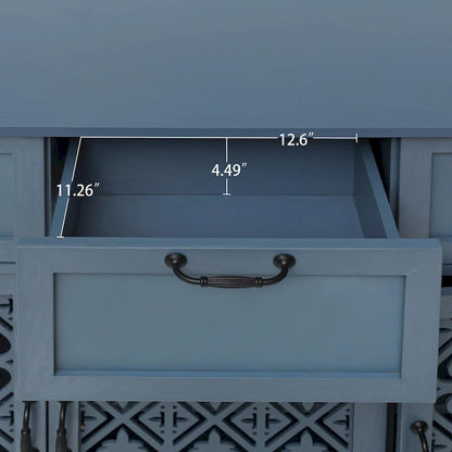 Three-Door Three-Drawer Cabinet