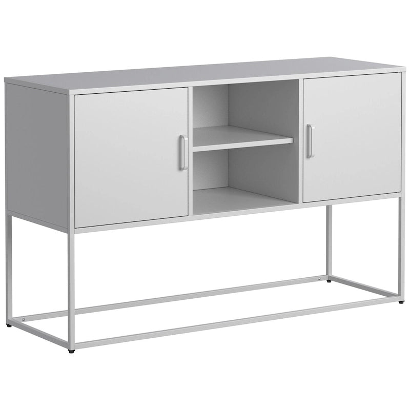 Sideboard buffet - Adjustable feet, anti-tilt device,elegant handle,silent magnetic closure and eco-friendly finish