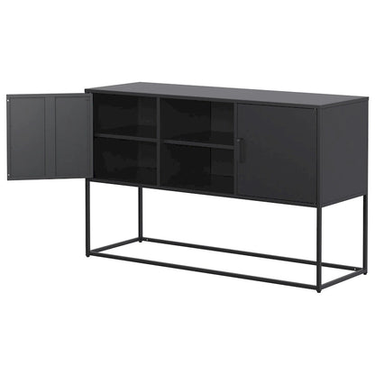 Sideboard buffet - Adjustable feet, anti-tilt device,elegant handle,silent magnetic closure and eco-friendly finish