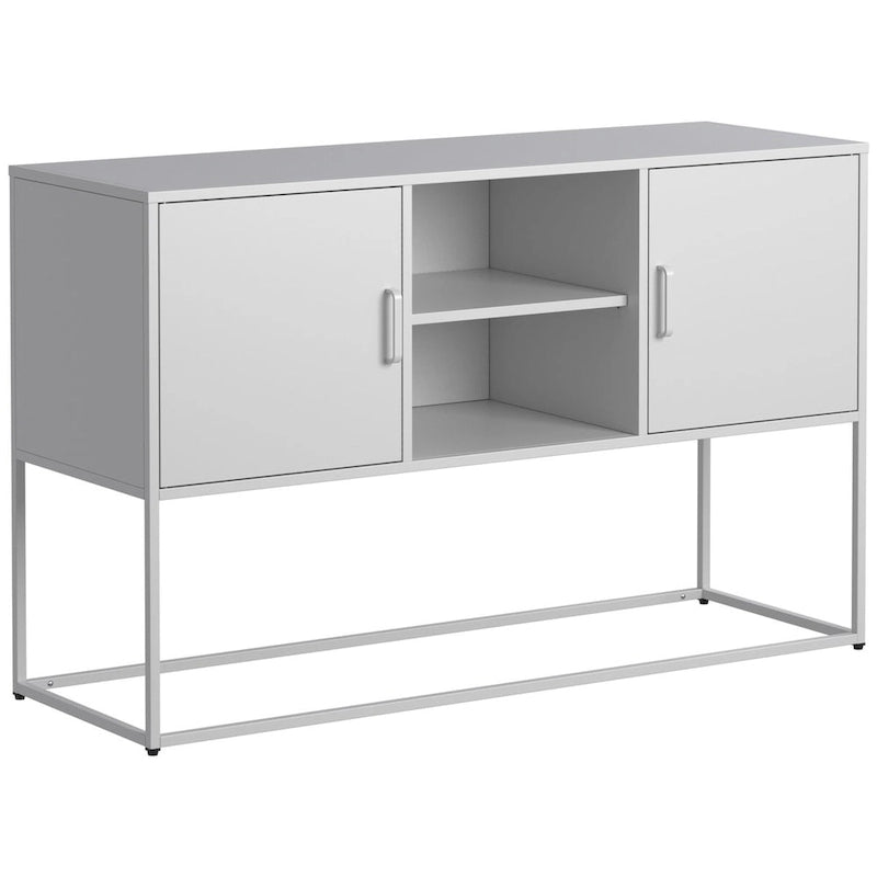 Sideboard buffet - Adjustable feet, anti-tilt device,elegant handle,silent magnetic closure and eco-friendly finish