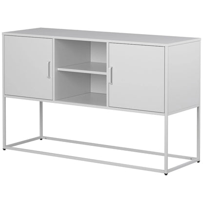 Sideboard buffet - Adjustable feet, anti-tilt device,elegant handle,silent magnetic closure and eco-friendly finish