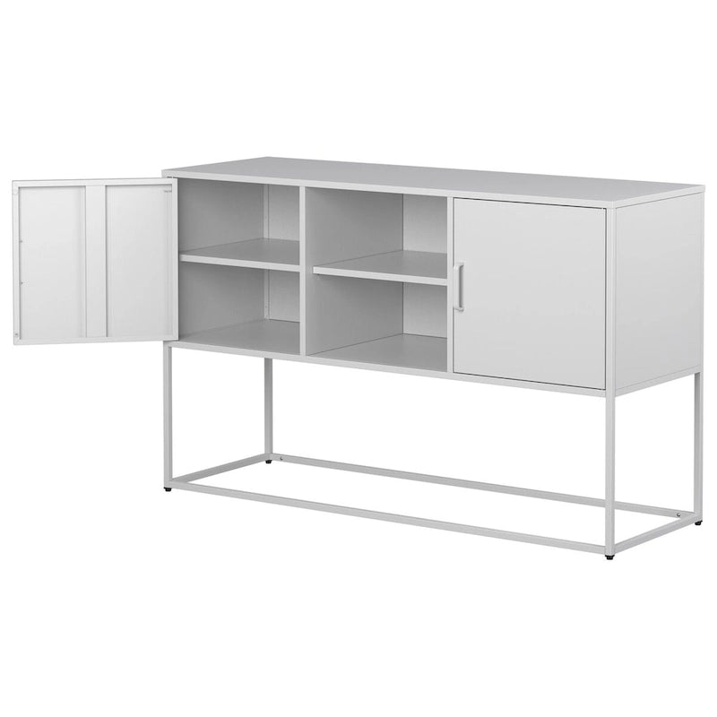 Sideboard buffet - Adjustable feet, anti-tilt device,elegant handle,silent magnetic closure and eco-friendly finish