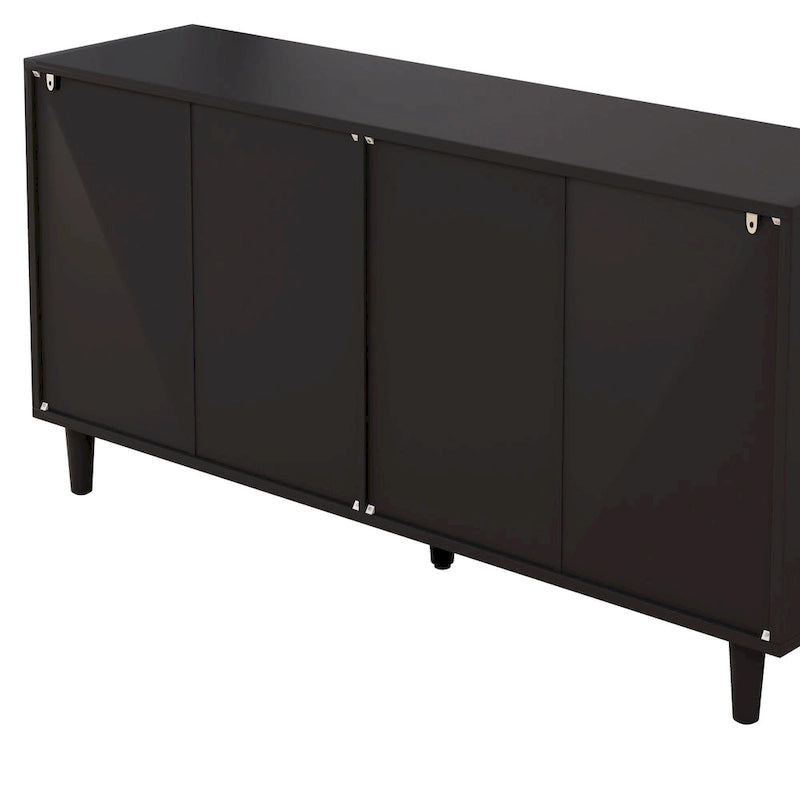 RR 59.066-Drawers Rattan Storage Cabinet