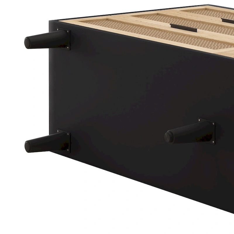 RR 59.066-Drawers Rattan Storage Cabinet