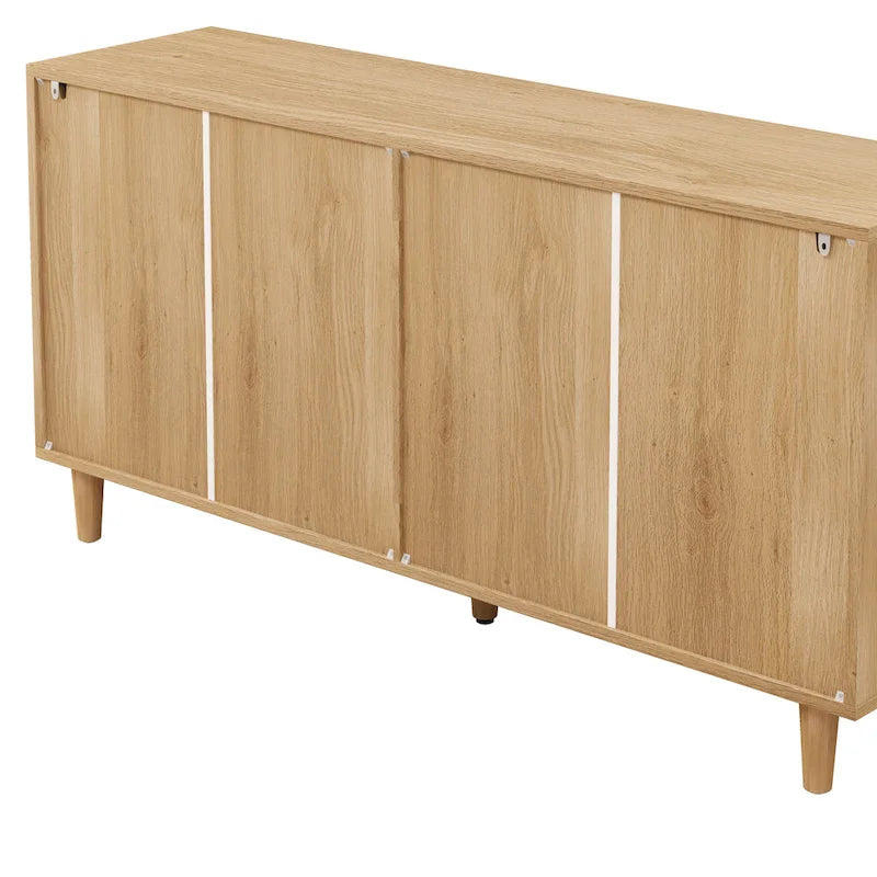 RR 59.066-Drawers Rattan Storage Cabinet