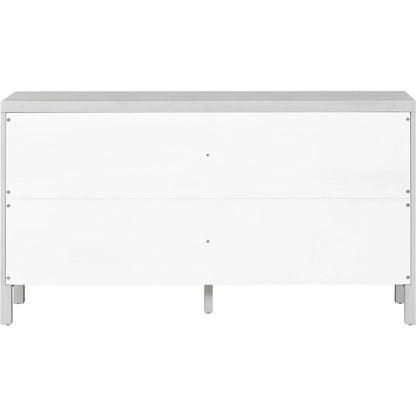 60 Large Storage Space Artificial Rattan Doors Buffet/Sideboard