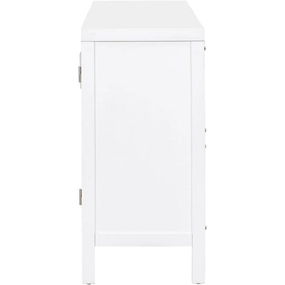 60 Large Storage Space Artificial Rattan Doors Buffet/Sideboard