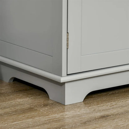 Buffet Cabinet with Drawers and Adjustable Shelves - N/A