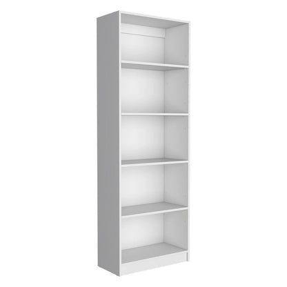 Kenyon 3pc Set 67 Wide 5-Shelf and Cabinet Bookcase