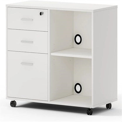 Wood Filing Cabinet - 15.75D x 31.69W x 26.29H
